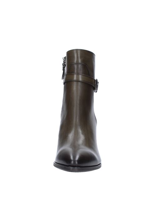 Leather ankle boots PANTANETTI | 15724BVERDE